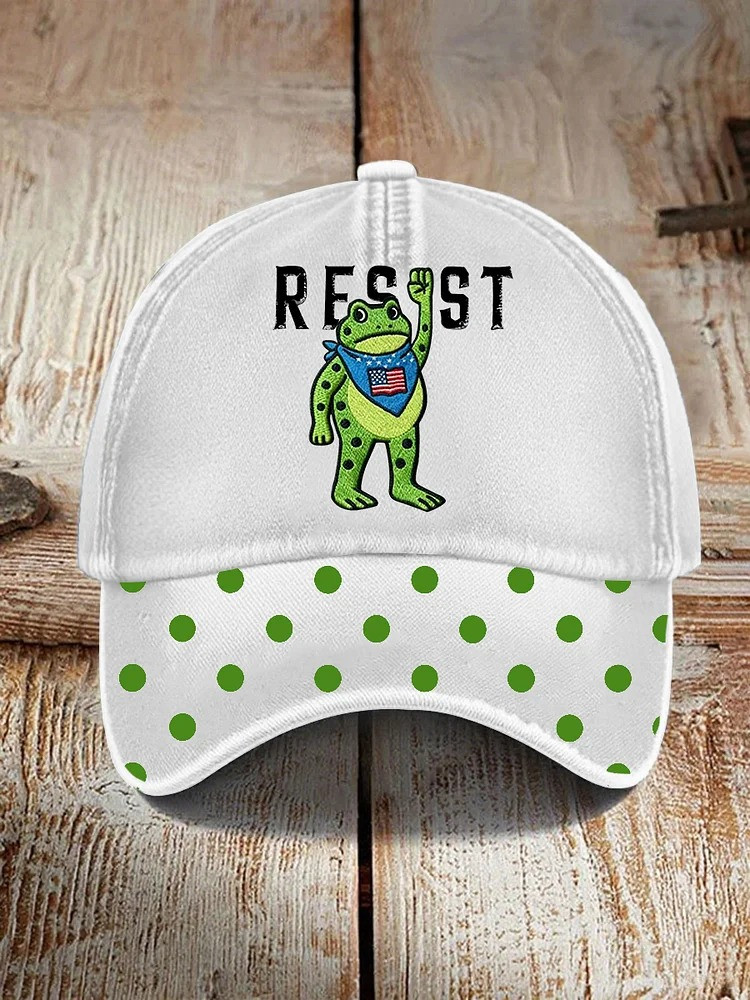 Portland Frog Resist Hat No Kings Anti ICE Protest Merch Democrats Gifts