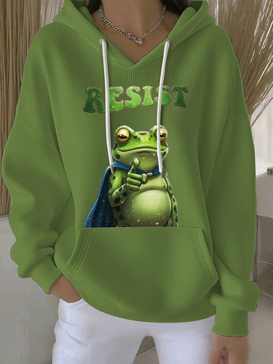 Portland Frog Resist Hoodie 86 47 FDT Anti Fascism Merch Perfect Gifts For Women