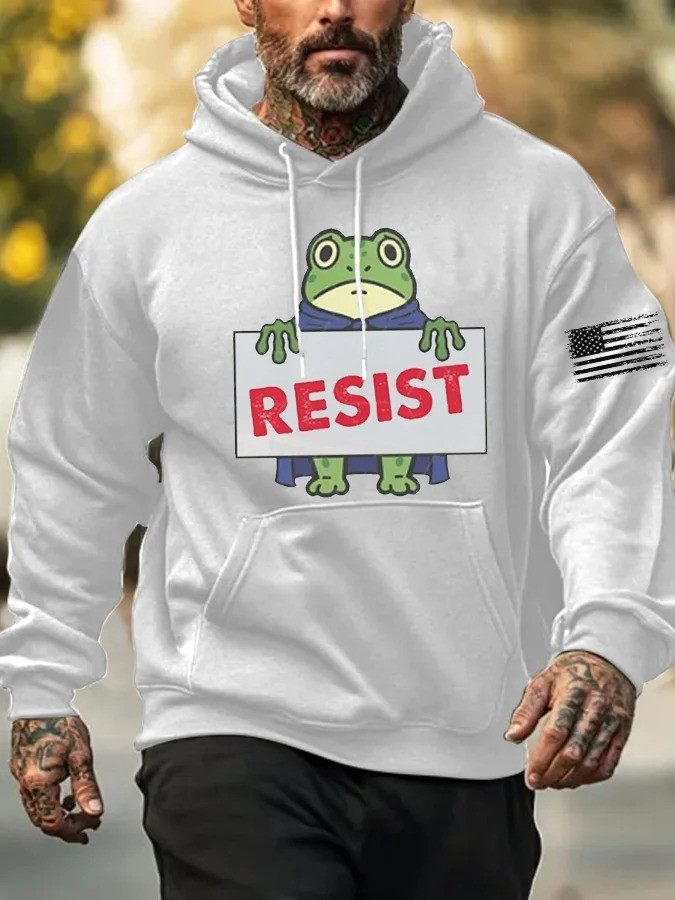 Portland Frog Resist Hoodie Abolish ICE Anti Fascist Protest Merch Present Ideas
