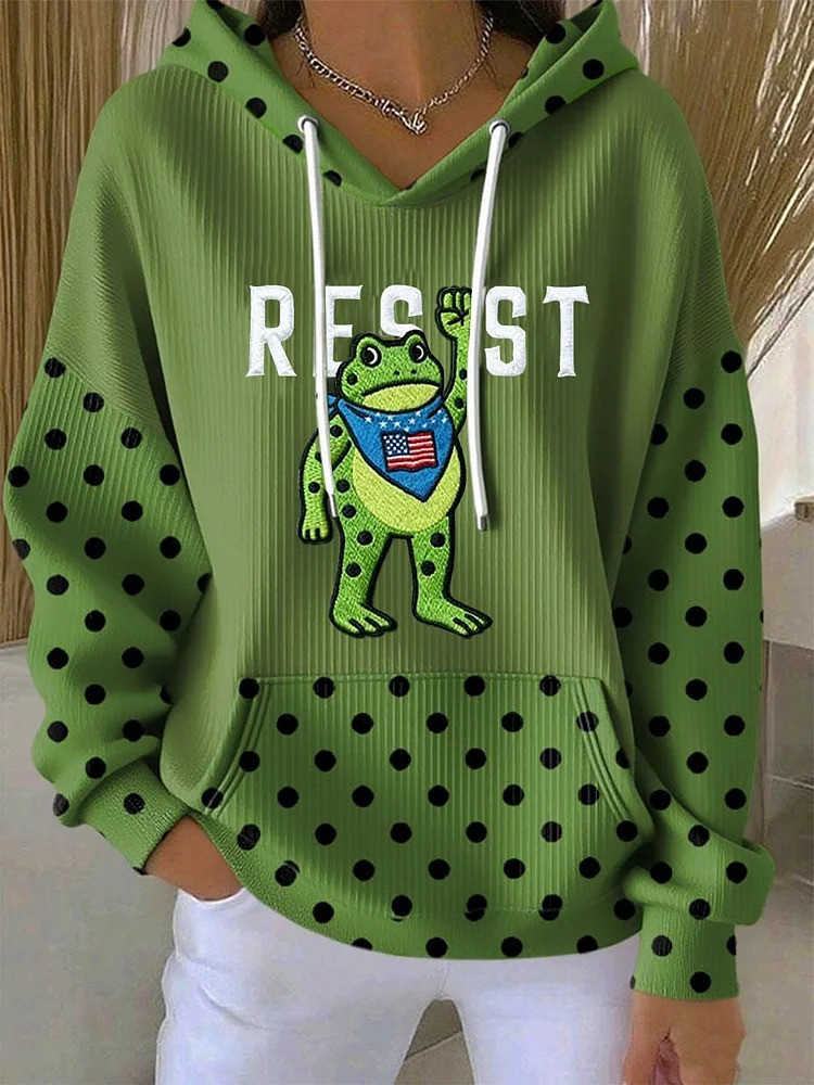 Portland Frog Resist Hoodie Frog Portland Protest Apparel Gifts For Women