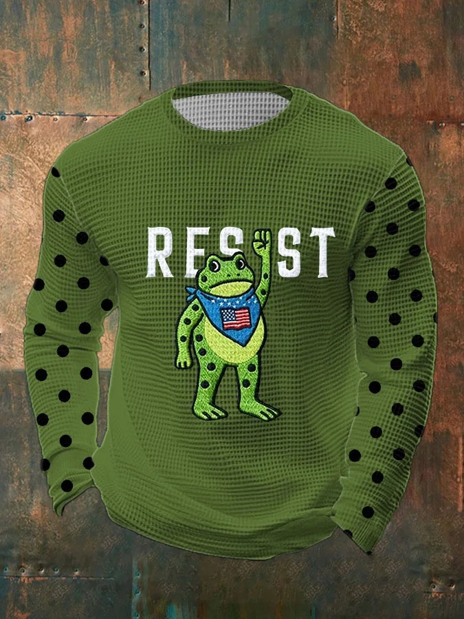 Portland Frog Resist Long Sleeve Shirt Portland No Kings Protest Merch Gifts