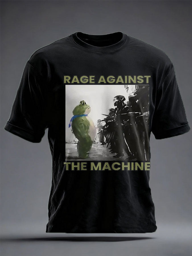 Portland Frog Resist Rage Against Sweatshirt The Machine No Kings Activist Patriotic Gifts