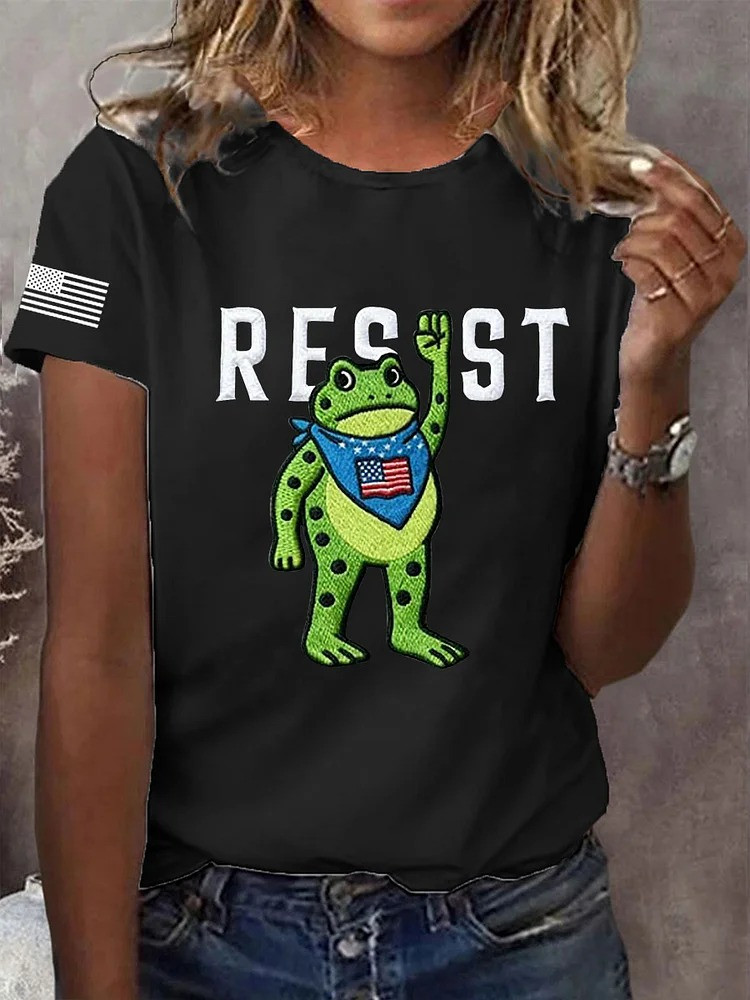 Portland Frog Resist Shirt Anti Fascist Protest Merch Democrats Gifts For Her
