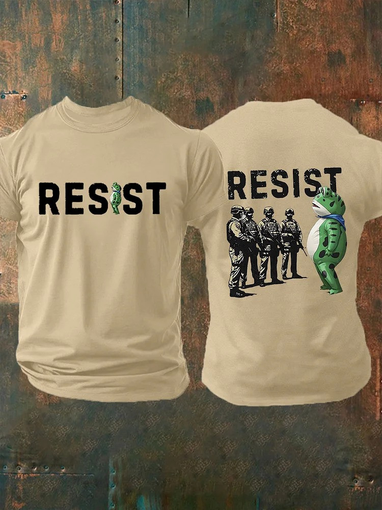 Portland Frog Resist Shirt Anti Fascist Protest Merch Political Gifts For Men