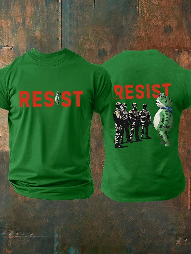 Portland Frog Resist Shirt Rage Against The Machine Frog Shirt Gifts For Men