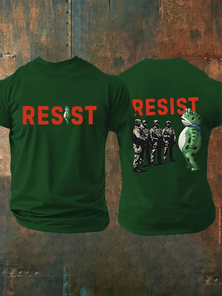 Portland Frog Resist Shirt Rage Against The Machine Merch Anti Fascist Merch