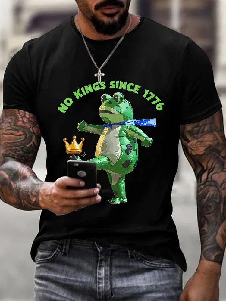 Portland Frog Shirt No Kings Since 1776 Anti Fascist Protest Merch Gifts Ideas