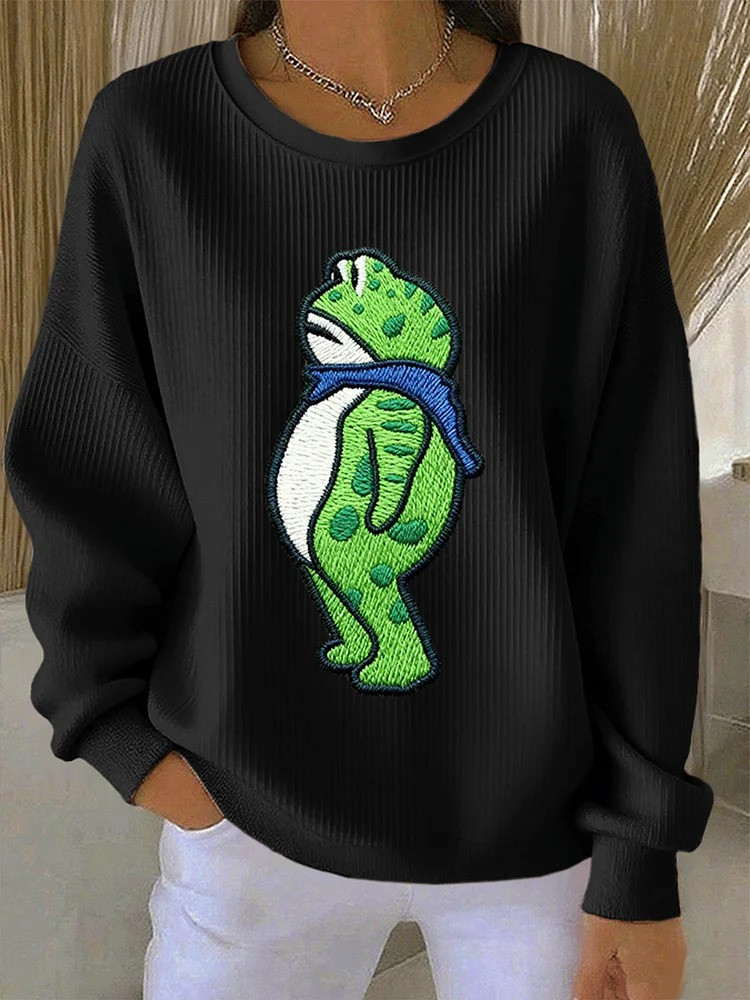 Portland Frog Sweatshirt Abolish ICE No Kings Protest Merch Presents Ideas
