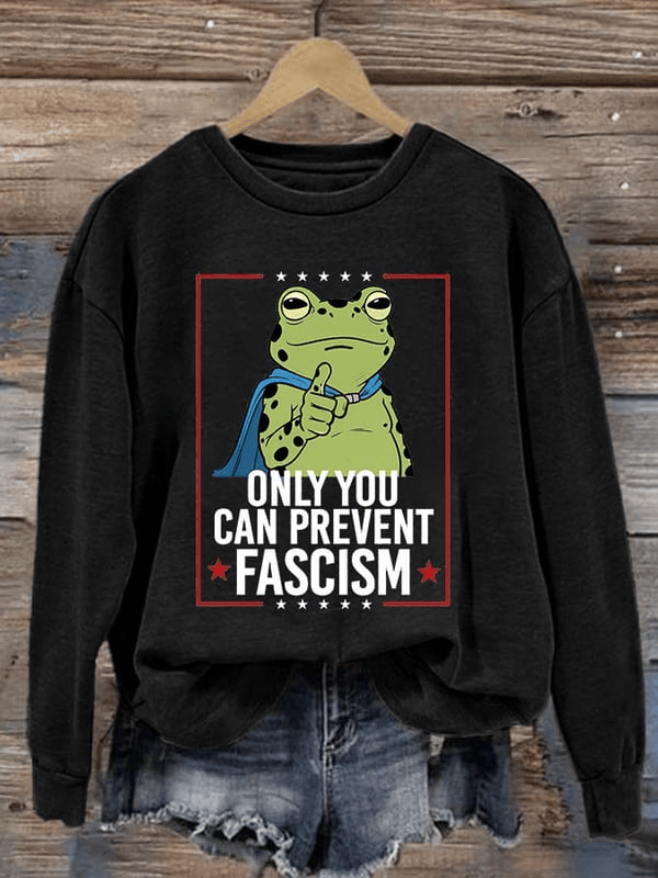 Portland Frog Sweatshirt FDT Rage Against The Machine Crewneck Democrats Merch