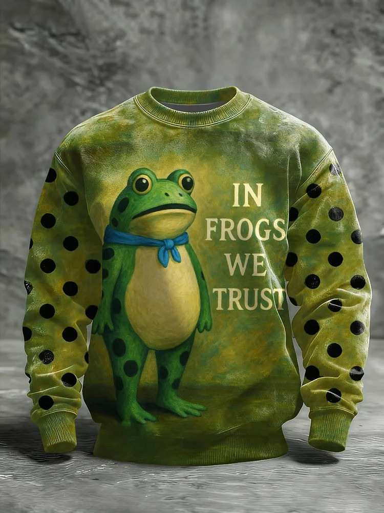 Portland Frog Sweatshirt In Frogs We Trust Frog ICE Protest Merch Democrats Gifts