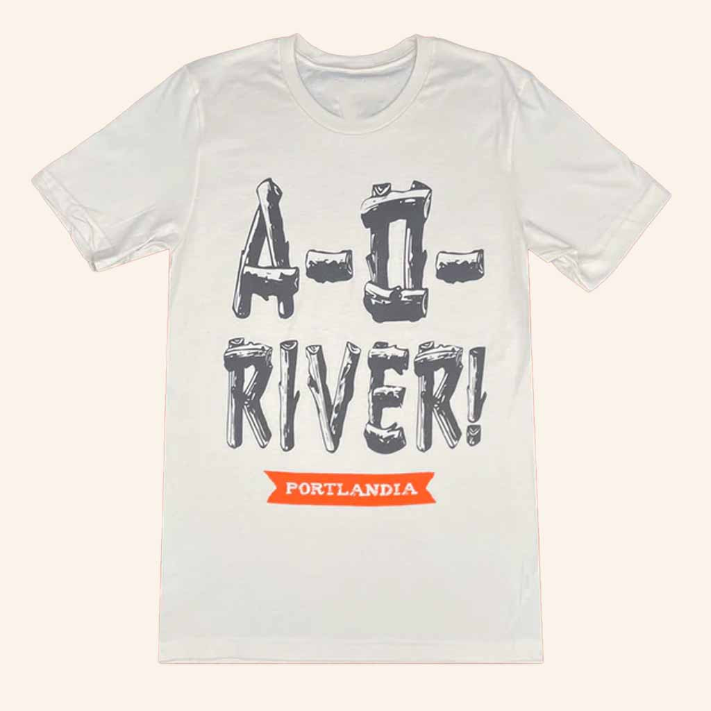 Portlandia Merch A O River T-Shirt Christmas Gifts For Young Men Portlandia Merch A O River T-Shirt Christmas Gifts For Young Men