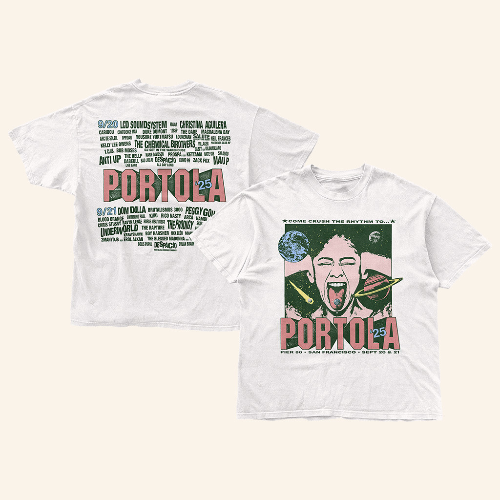 Portola Merch Crush The Rhythm Lineup T-Shirt Sister Christmas Gift Ideas Portola Merch Crush The Rhythm Lineup T-Shirt Sister Christmas Gift Ideas