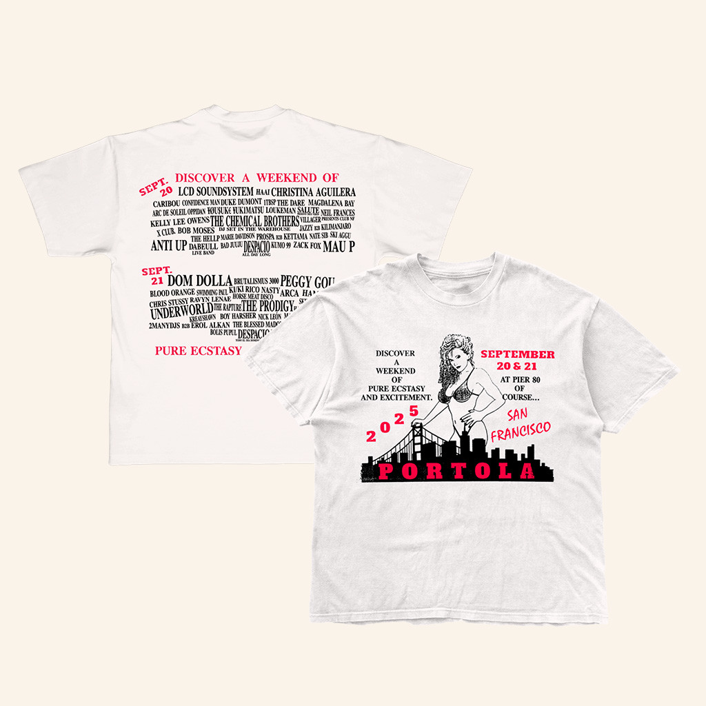 Portola Merch Pure Ecstasy Lineup 2025 T-Shirt Christmas Presents For Her Portola Merch Pure Ecstasy Lineup 2025 T-Shirt Christmas Presents For Her