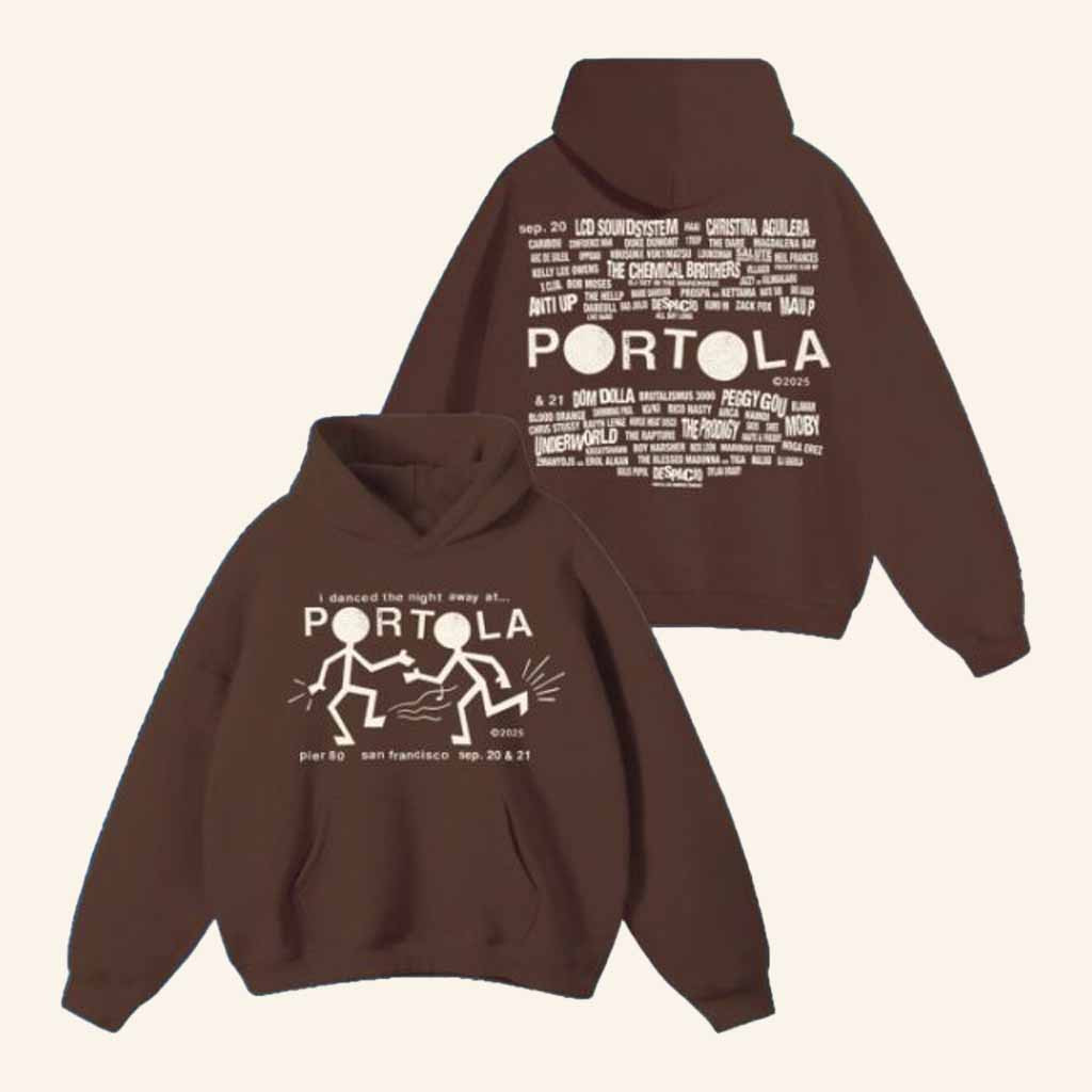 Portola Music Festival 2025 Merch Party People Hoodie Music Lover Gifts For Dad