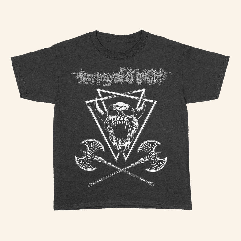 Portrayal Of Guilt Merch Demon Skull SS T-Shirt Presents For Boyfriend Portrayal Of Guilt Merch Demon Skull SS T-Shirt Presents For Boyfriend