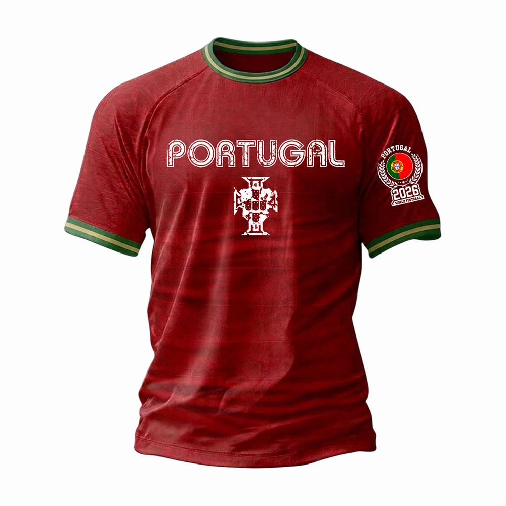 Portugal FIFA World Cup 2026 Game Day T-Shirt Soccer Shirt 2026 World Cup Gear