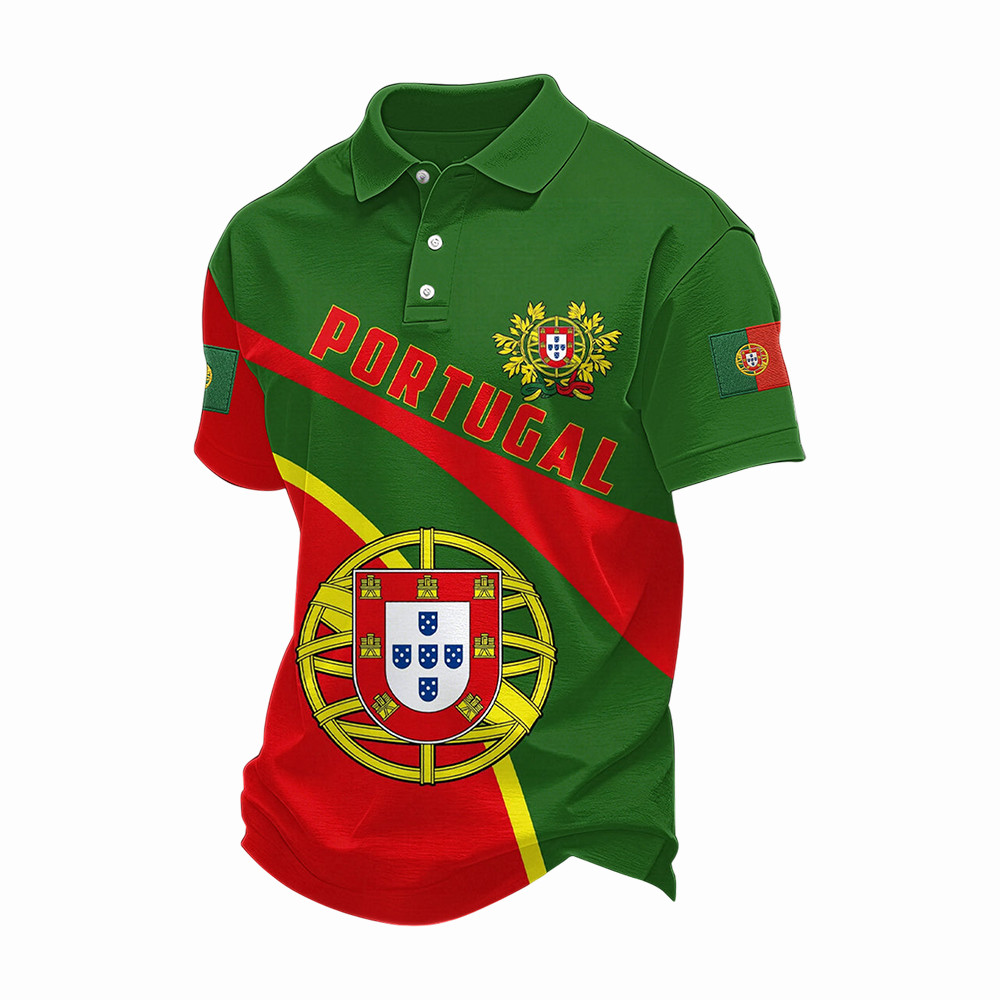 Portugal FIFA World Cup 2026 Soccer Polo Shirt 2026 World Cup Merch Soccer Gear