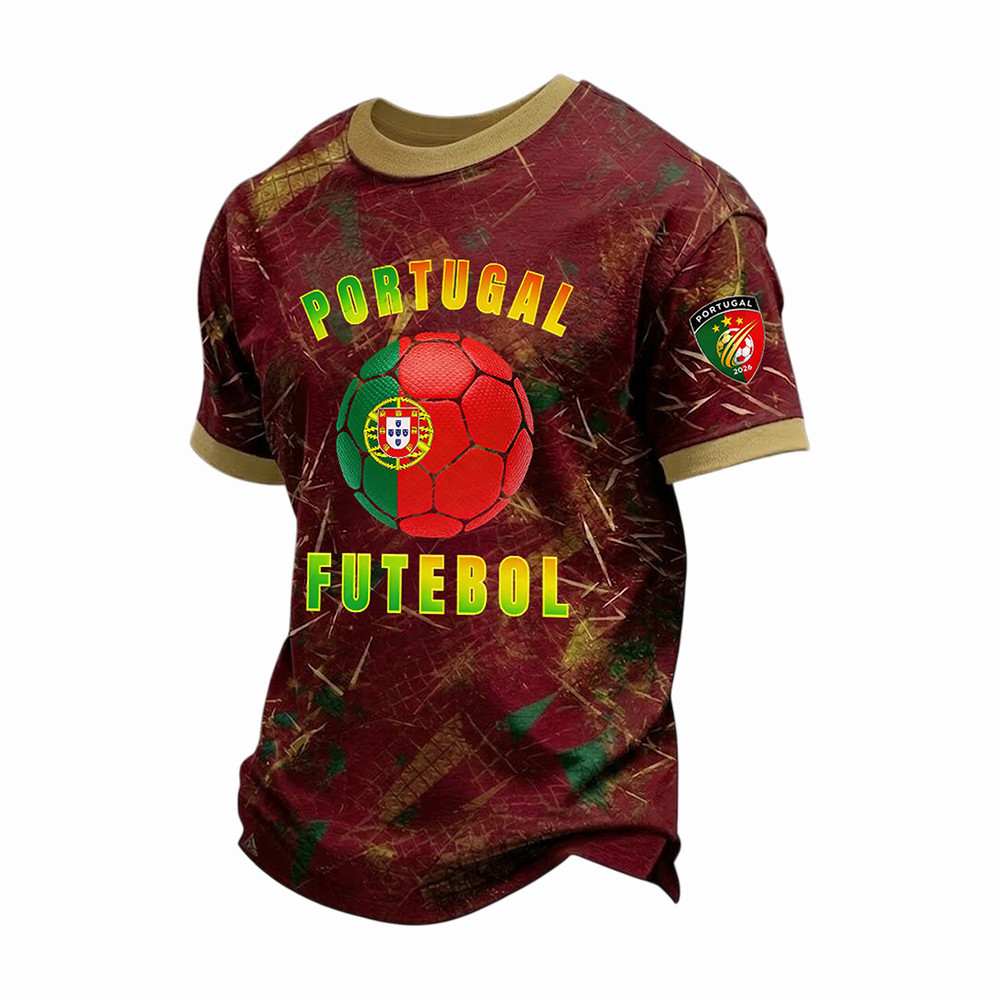 Portugal FIFA World Cup 2026 T-Shirt Soccer Clothes Game Day Gift For World Cup Fans