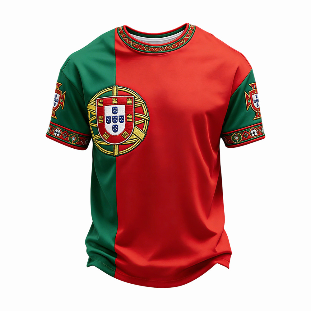 Portugal FIFA World Cup 2026 T-Shirt Soccer Clothes Gift For 2026 World Cup Fans