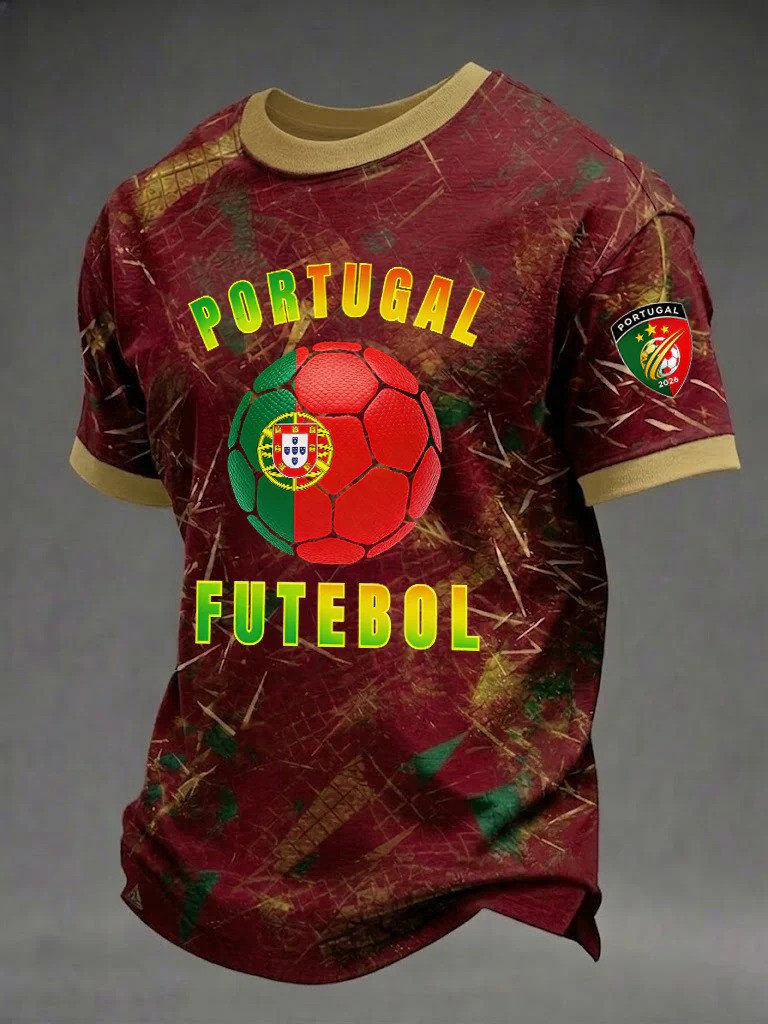 Portugal Futebol T-Shirt Welcome To FIFA World Cup 2026 Clothing Gift For Brothers