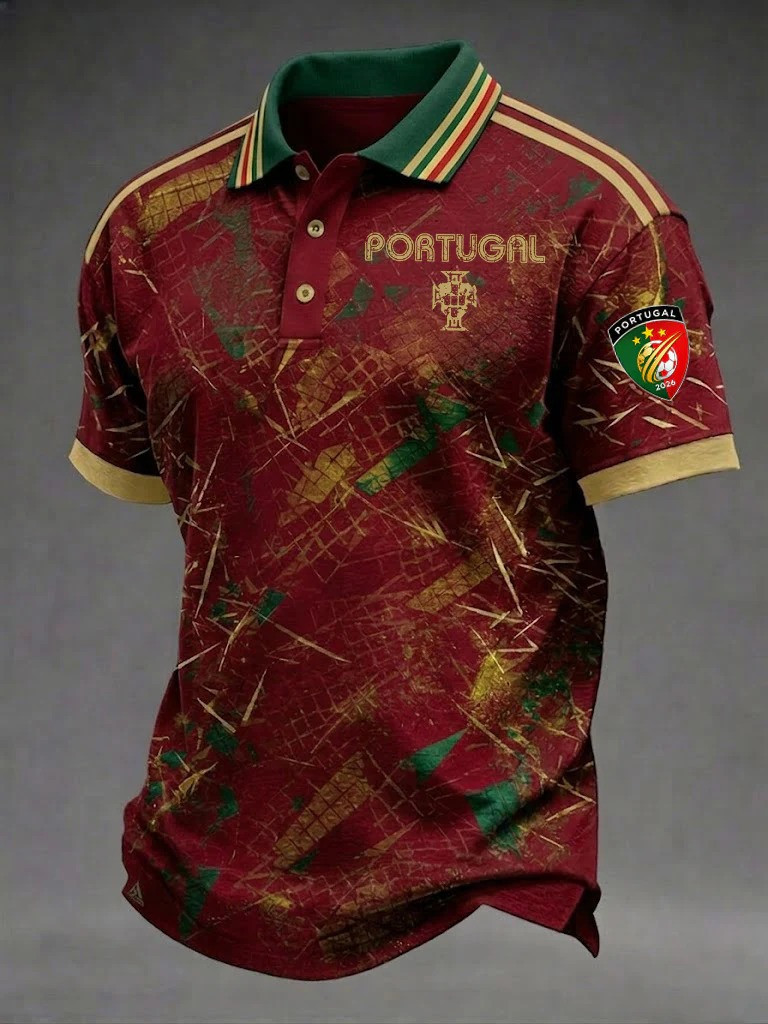 Portugal Polo Shirt FIFA World Cup 2026 Clothing Best Gift For WC Fans