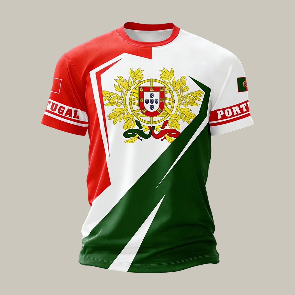 Portugal Pride Soccer T-Shirt FIFA World Cup 2026 Merch Father's Day Gift For Him