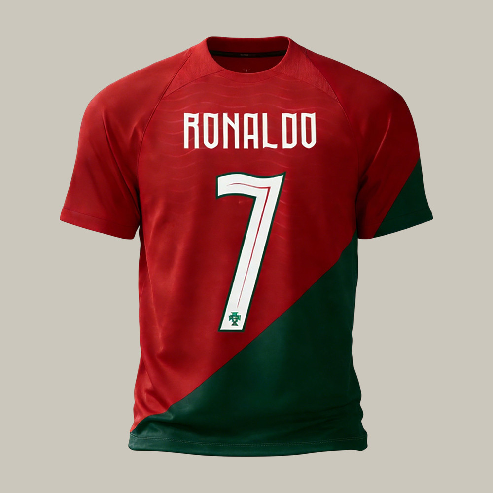 Portugal Ronaldo 7 Soccer T-Shirt FIFA World Cup 2026 Clothes Gift Idea For Father's Day