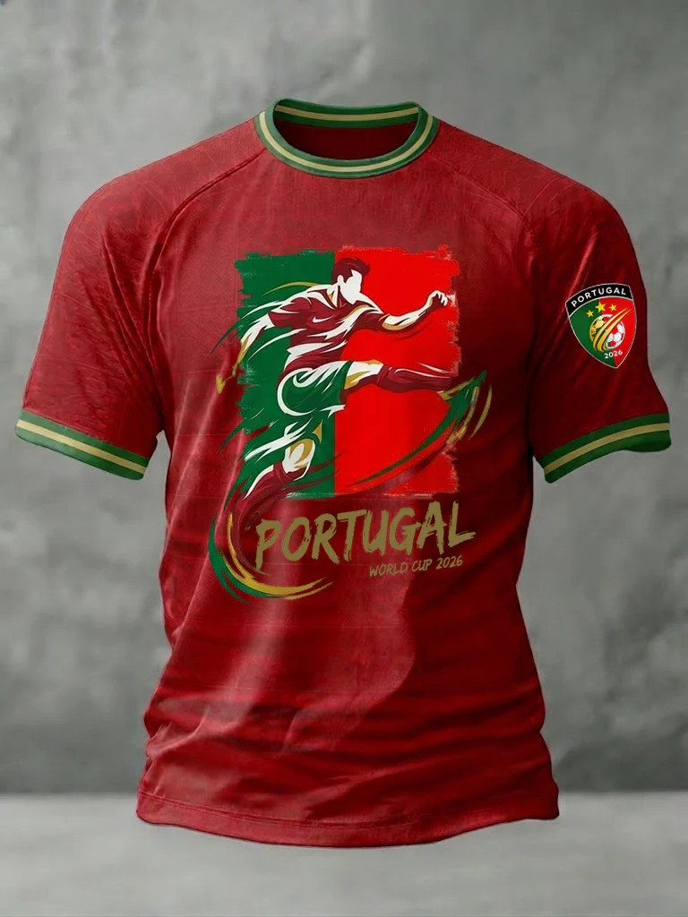 Portugal T-Shirt FIFA World Cup 2026 Clothing Best Gift For Football Lover