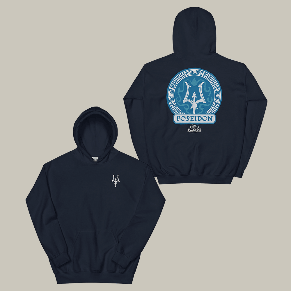 Poseidon Percy Jackson Hoodie Greek Mythology Percy Jackson Apparel Unique Gift Ideas