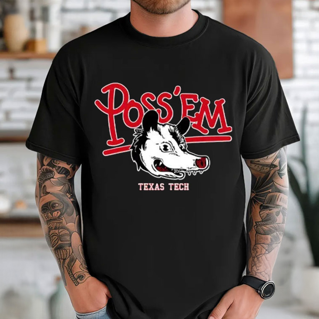 Possem Texas Tech Rally Possum Football T-Shirt Best Gift For Football Lovers