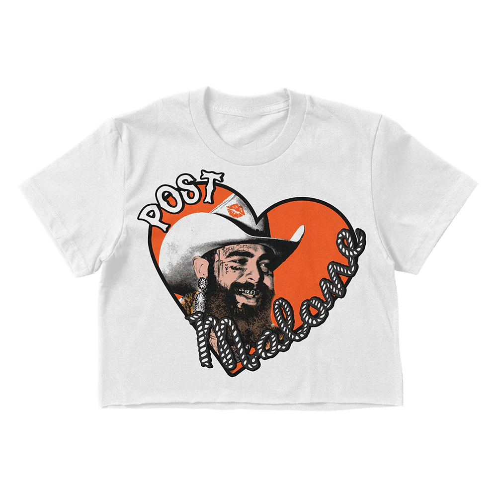 Post Malone Big Ass Stadium Tour Merch Heart Cropped Shirt Post Malone Tour Merch 2025 Wife Gifts Post Malone Big Ass Stadium Tour Merch Heart Cropped Shirt Post Malone Tour Merch 2025 Wife Gifts