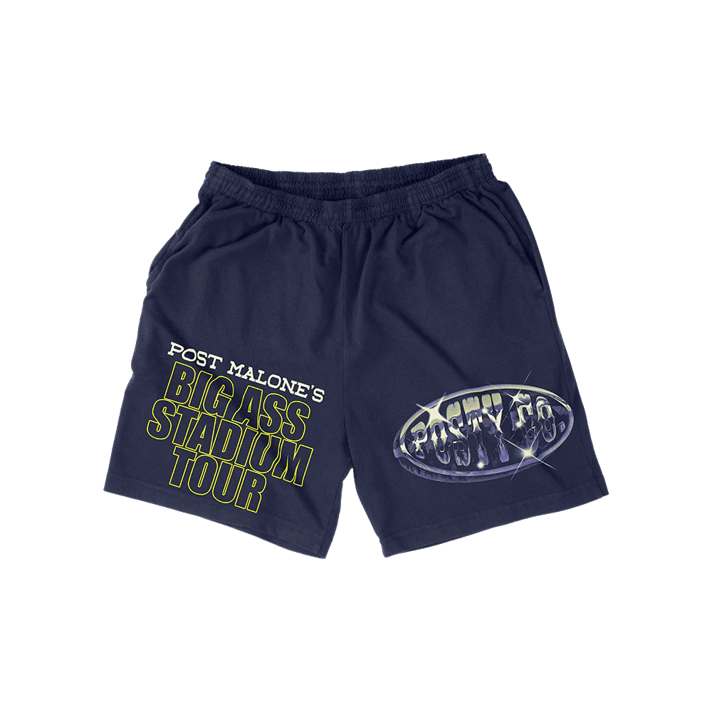 Post Malone Big Ass Stadium Tour Merch Shorts Post Malone Tour Merch 2025 Fathers Day Presents