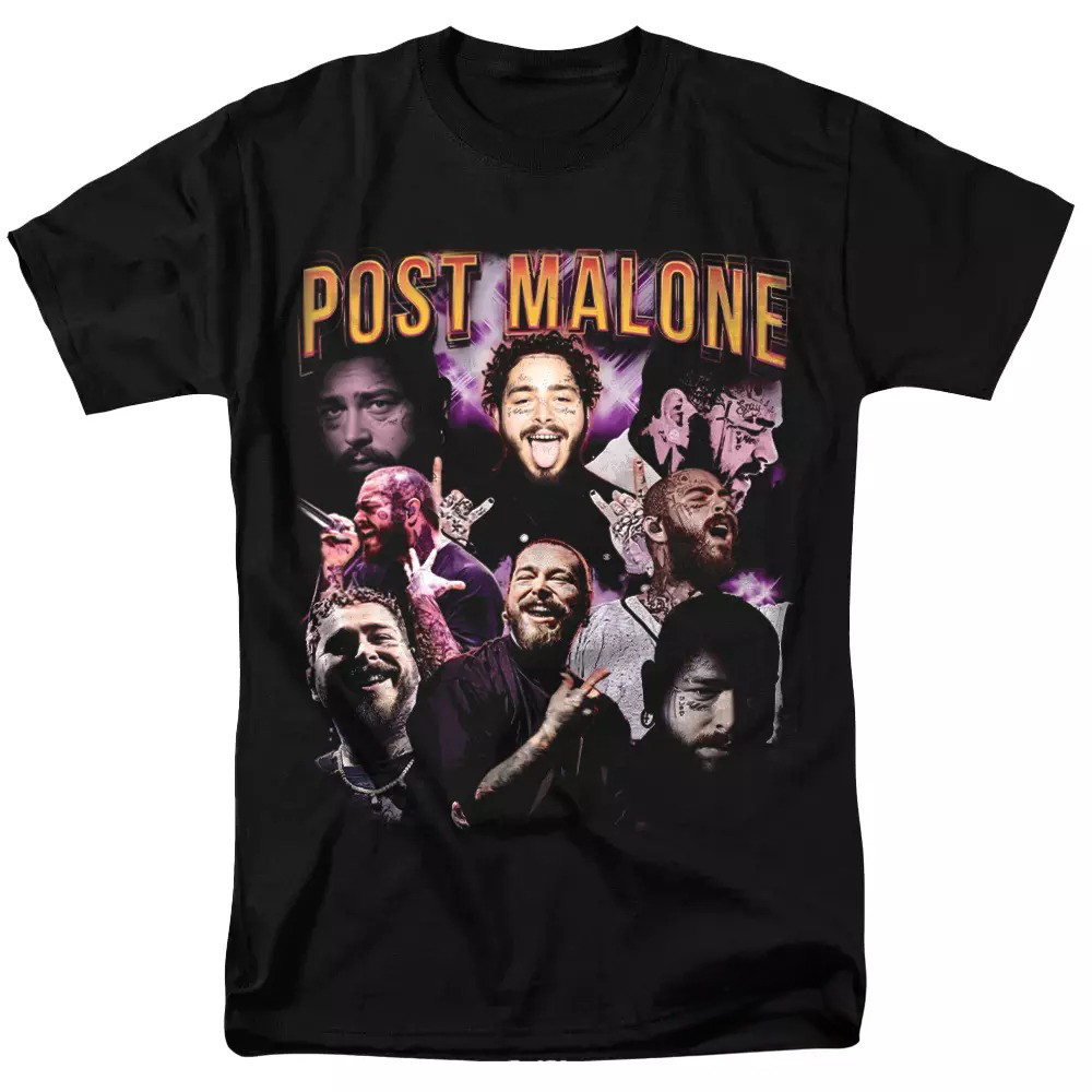 Post Malone Country Hip-Hop Tour Merch Vintage Graphic Design T-Shirt Gift For Music Fans