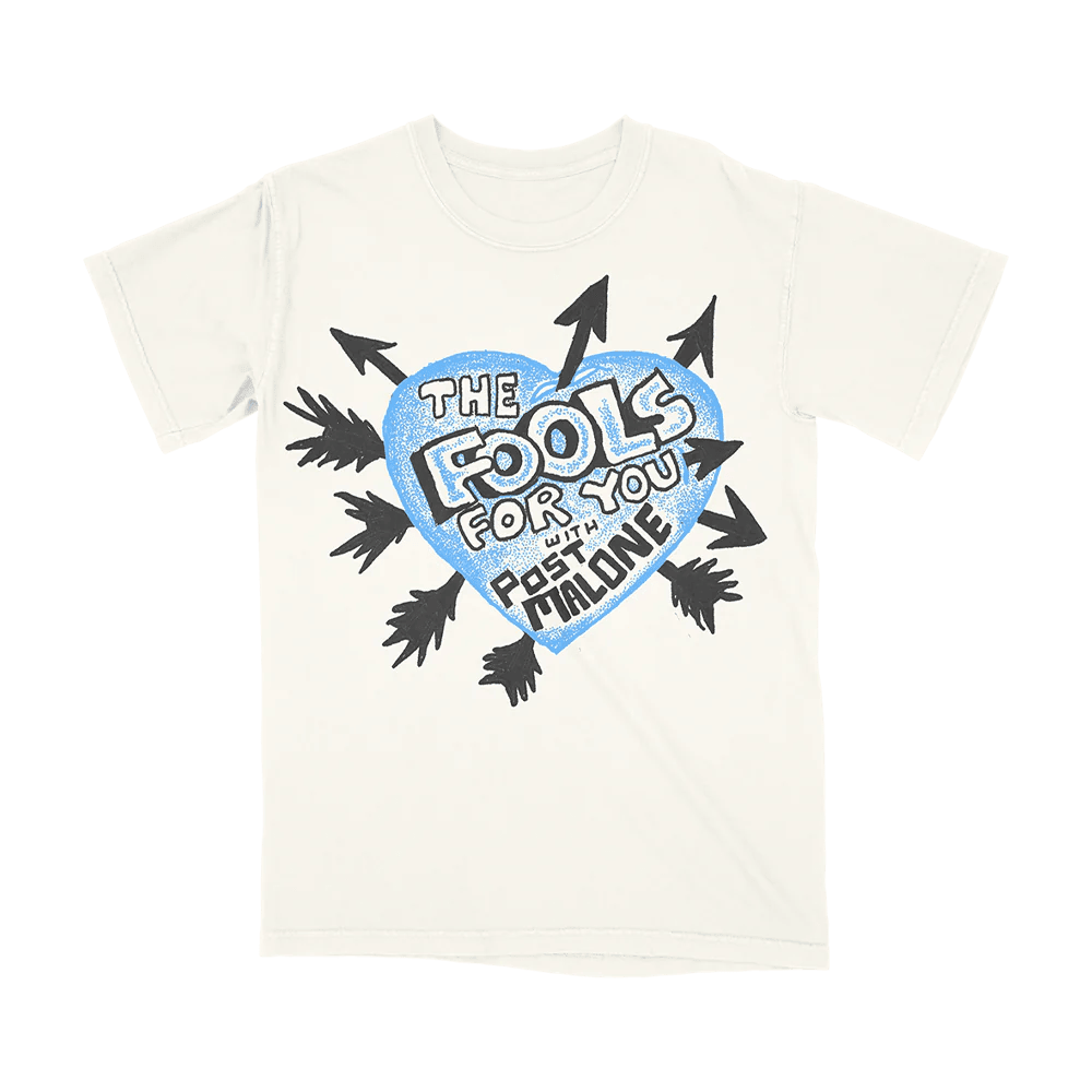 Post Malone Merch F 1 Trillion Heart With Arrows T-Shirt Best Father's Day Special Gifts