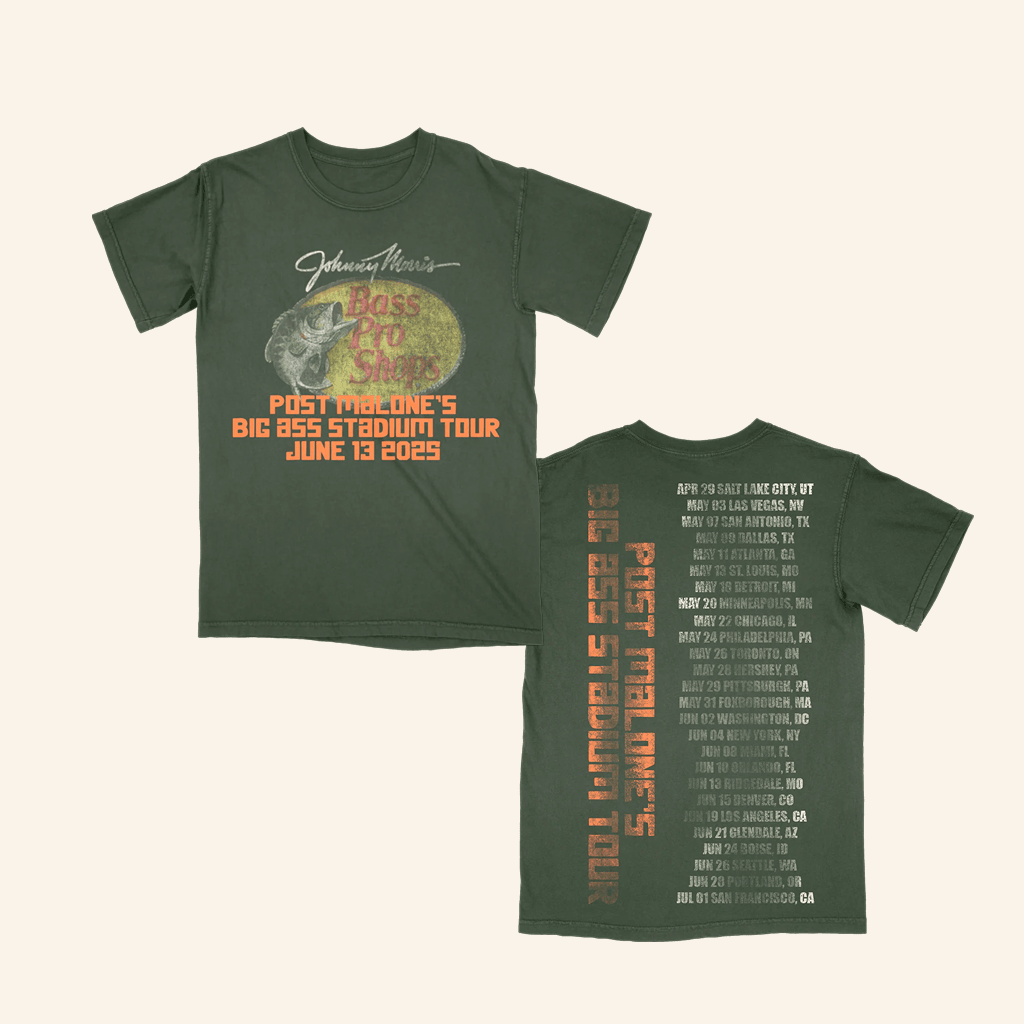 Post Malone Merch Post Malone X Bass Pro Shops Event T-Shirt Dad Gifts Post Malone Merch Post Malone X Bass Pro Shops Event T-Shirt Dad Gifts