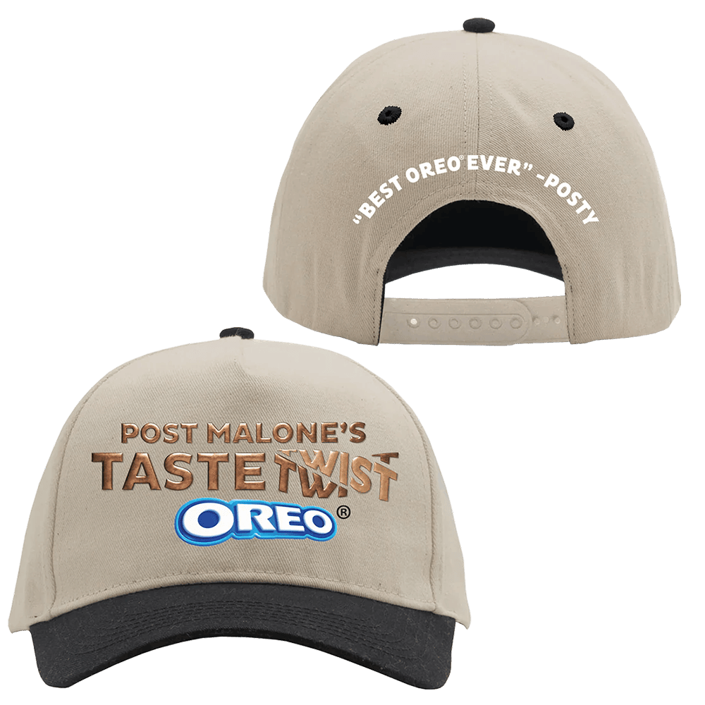 Post Malone Merch Post Malone x Oreo Hat Father's Day Presents For Husband