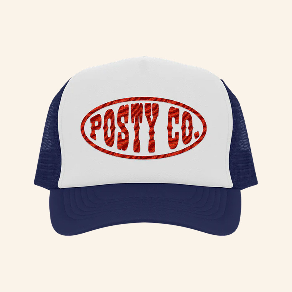 Post Malone Merch Posty Co Trucker Hat Embroidered Music Lover Gifts For Him