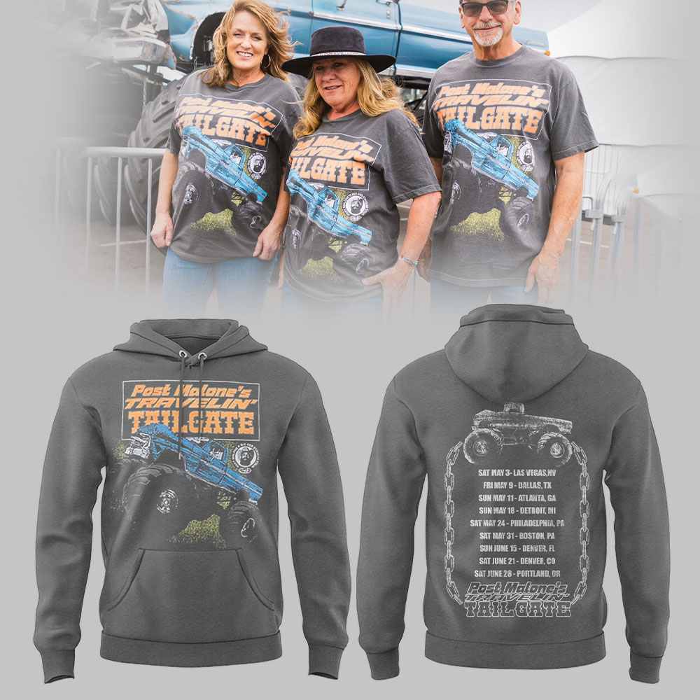 Post Malone Merch Tour 2025 Hoodie Unique Gift For Fans