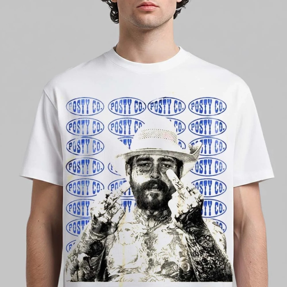 Post Malone Stagecoach 2026 Festival Indio California Merch Post Malone T-Shirt Rap Music Lover Gifts