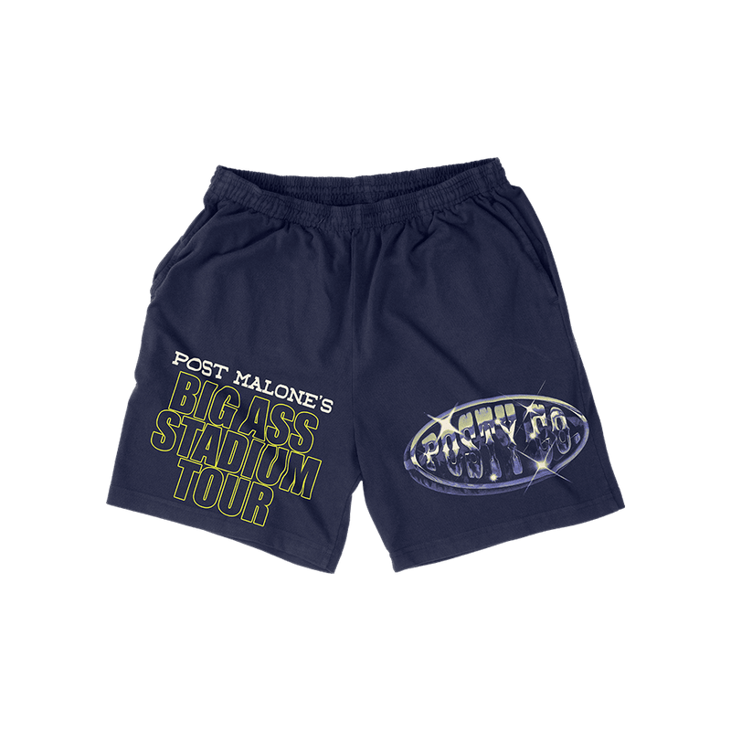 Post Malone The Big Ass Stadium Tour Merch Shorts 2025 Best Gifts For Post Malone Fans