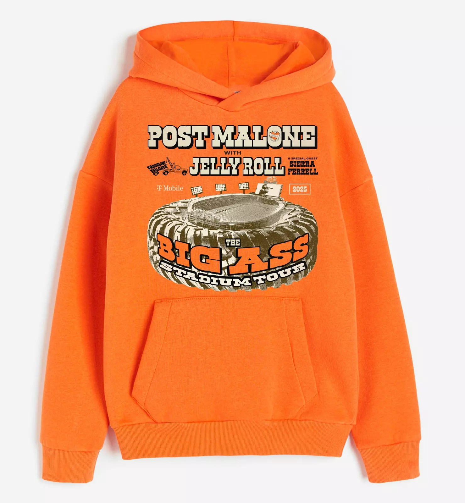 Post Malone Tour 2025 Hoodie Unique Gifts For Music Lovers