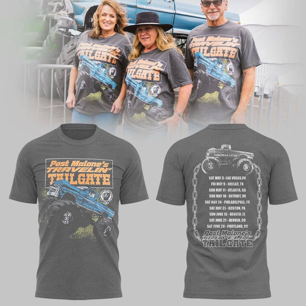 Post Malone Tour 2025 T-Shirt Best Gift For Concert Fan Lovers