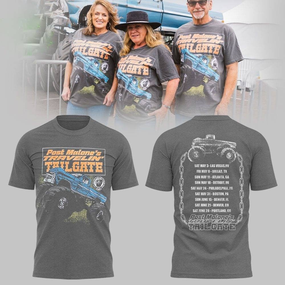Post Malone Tour 2025 T-Shirt Best Gift For Concert Fan Lovers