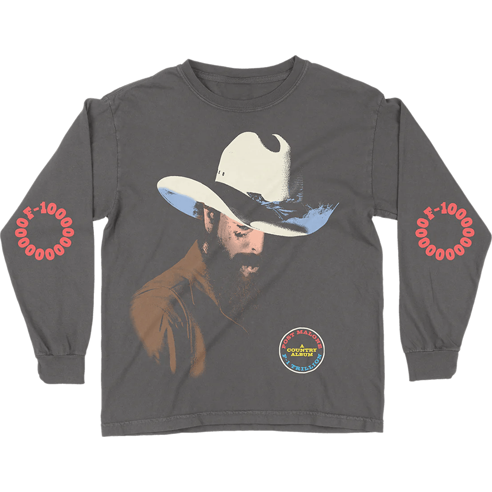Post Malone Tour Merch 2025 F1 Trillion Western Long Sleeve Post Malone Merch Gifts For Fans Post Malone Tour Merch 2025 F1 Trillion Western Long Sleeve Post Malone Merch Gifts For Fans