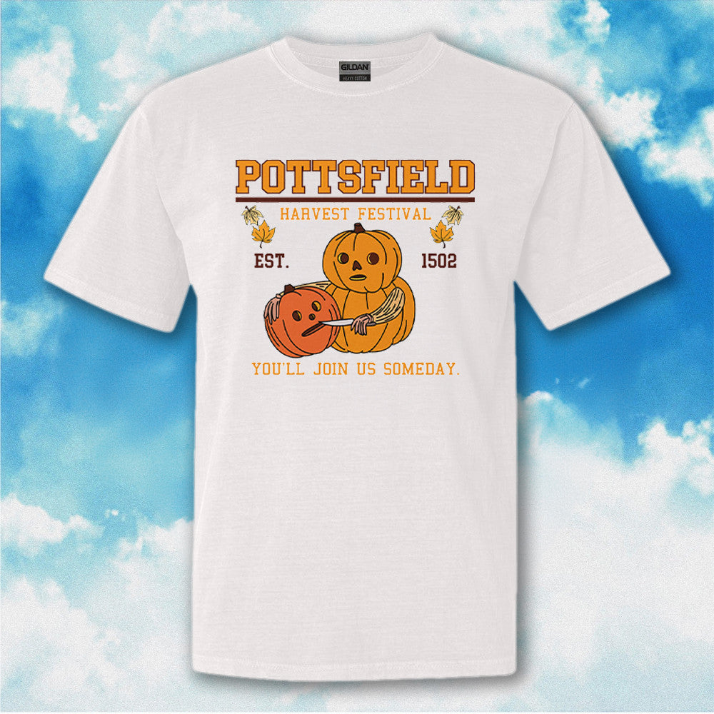 Pottsfield Harvest Festival Pumpkin You'll Join Us Someday Shirt Halloween T-Shirt Gift Pottsfield Harvest Festival Pumpkin You'll Join Us Someday Shirt Halloween T-Shirt Gift