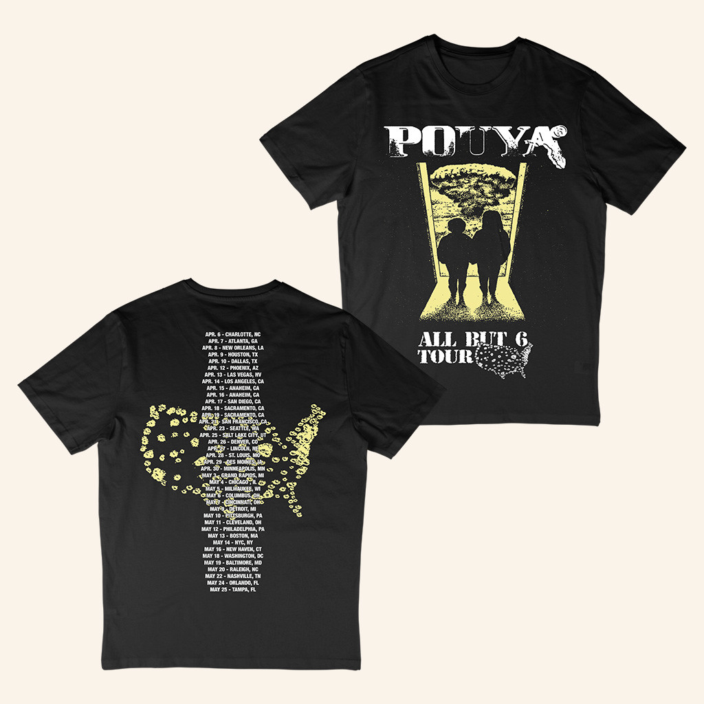 Pouya Merch AB6 Tour T-Shirt Best Gifts For Rapper Fans