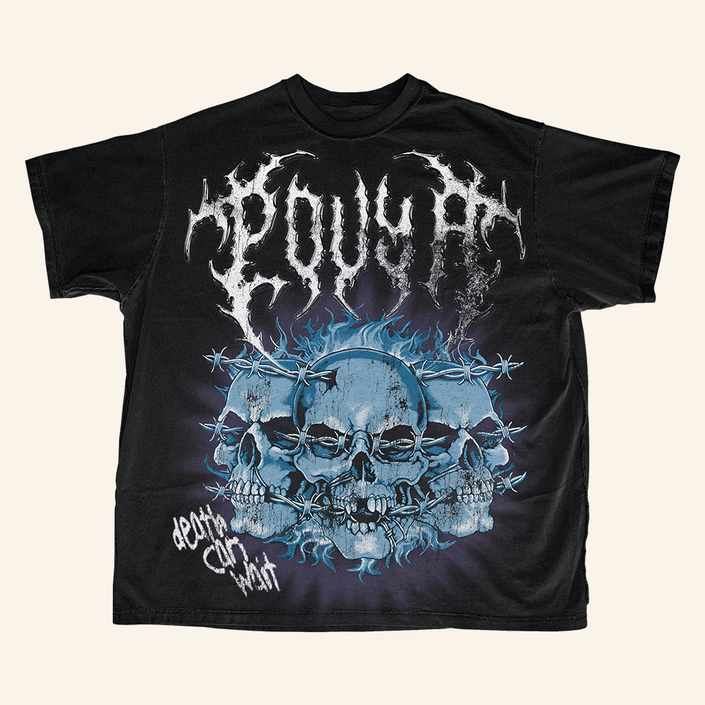Pouya Merch Death Can Wait T-Shirt Pouya Shirt Great Gift For Dad