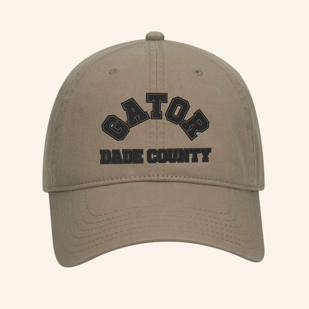 Pouya Merch Gator Dade County Hat Embroidered Gift For Father
