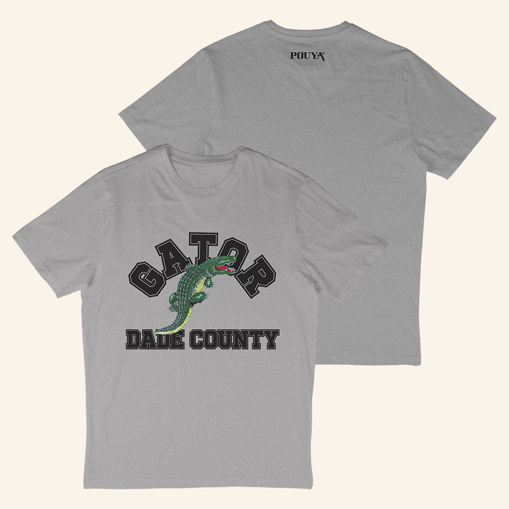 Pouya Merch Gator Dade County T-Shirt Pouya Shirt Best Gift For Dad