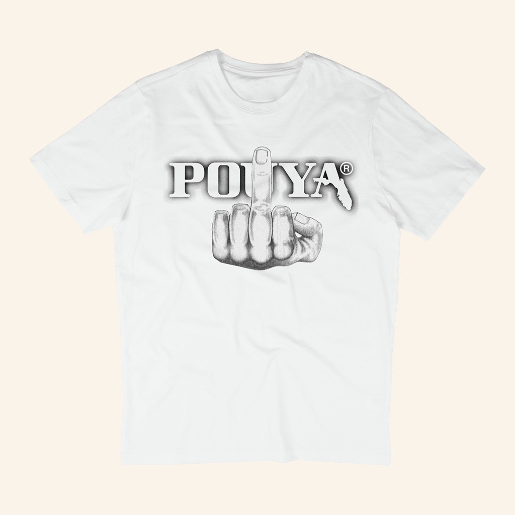 Pouya Merch Middle Finger T-Shirt Present For Husband